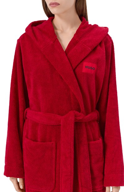 Хлопковый халат HUGO, арт. 50502744, фото 4