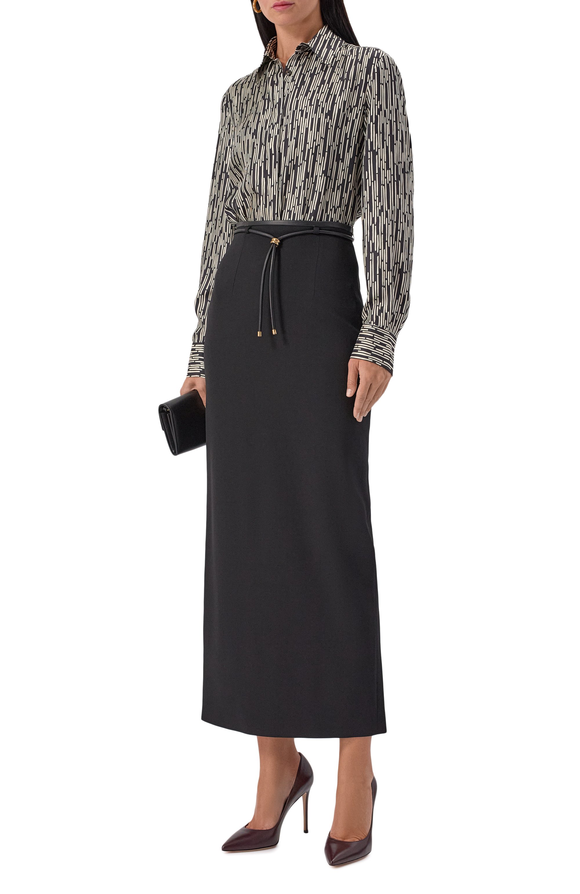 Шерстяная юбка AGNONA, арт. TG1007E/UW022E, фото 2