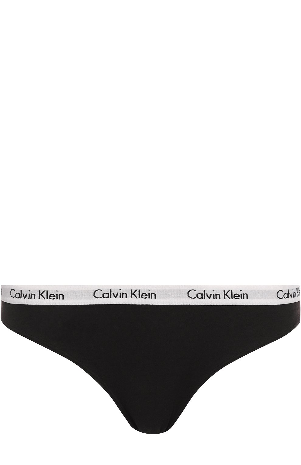 Хлопковые трусы-слипы CALVIN KLEIN черного цвета по цене 1870 руб., арт. D1618E, фото 1 Хлопковые трусы-слипы CALVIN KLEIN, арт. D1618E, фото 1
