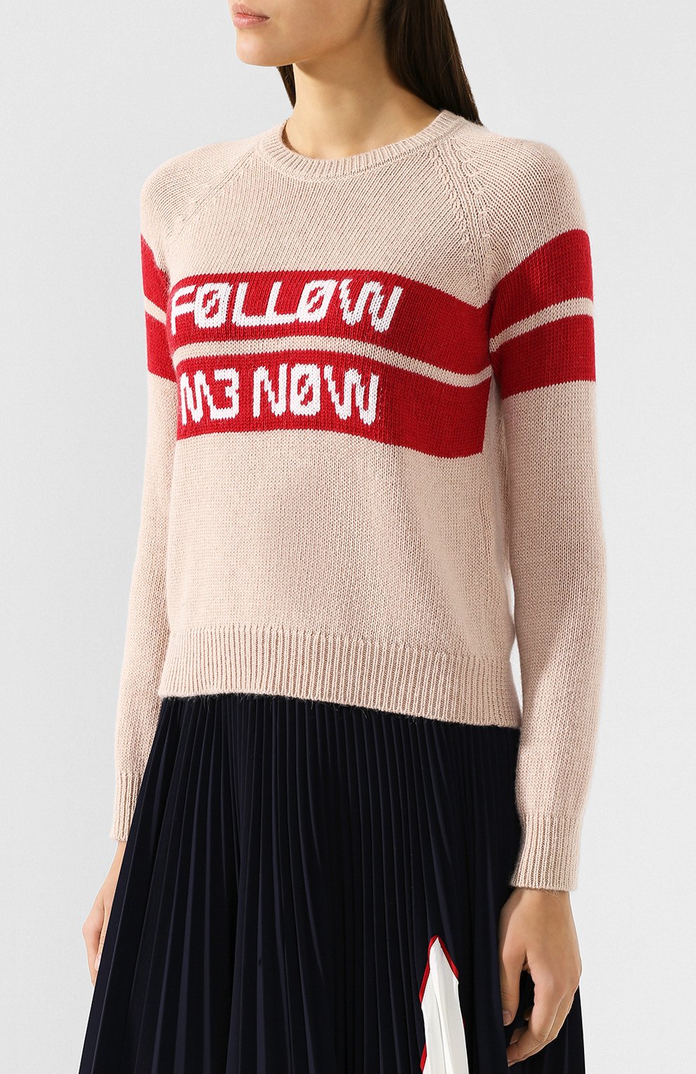 Пуловер из смеси шерсти и вискозы REDVALENTINO, арт. RR3KCA01/DTM, фото 3
