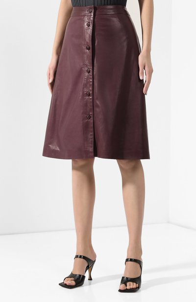 Кожаная юбка MASLOV, арт. UT10, фото 3
