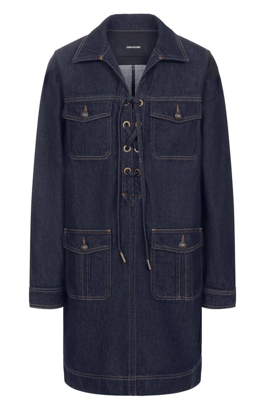 Джинсовое платье Zadig and Voltaire WWDR02576 Синий WWDR02576