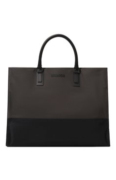 Мужская текстильная сумка urban DSQUARED2 темно-зеленого цвета, арт. SPM0076 | Фото 1 (Материал сплава: Проставлено; Размер: large; Материал: Текстиль; Драгоценные камни: Проставлено; Ремень/цепочка: На ремешке)