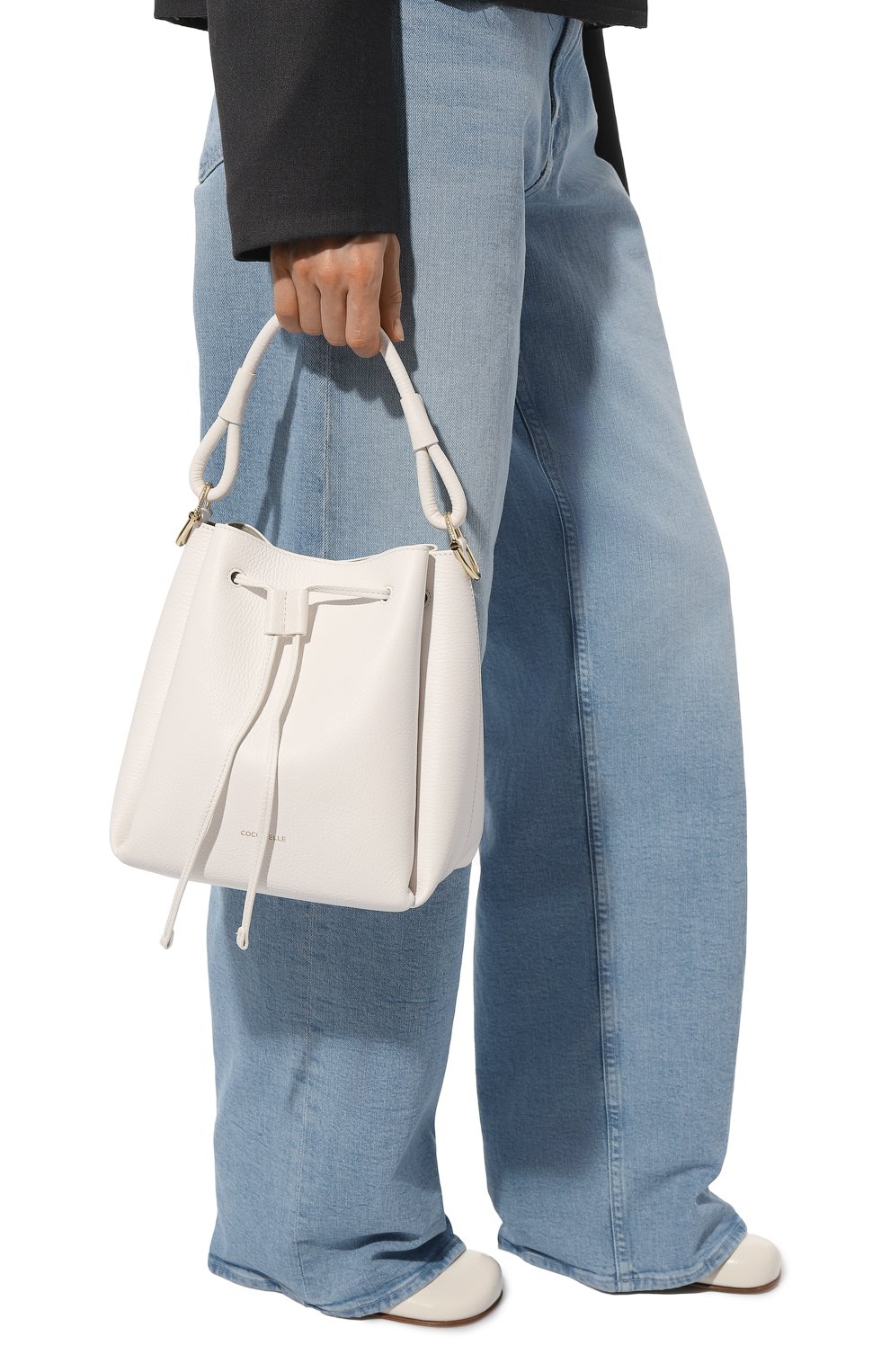 Сумка eclyps COCCINELLE белого цвета по цене 34200 руб., арт. E1 Q9F 23 01 01, фото 2 Сумка eclyps COCCINELLE, арт. E1 Q9F 23 01 01, фото 2