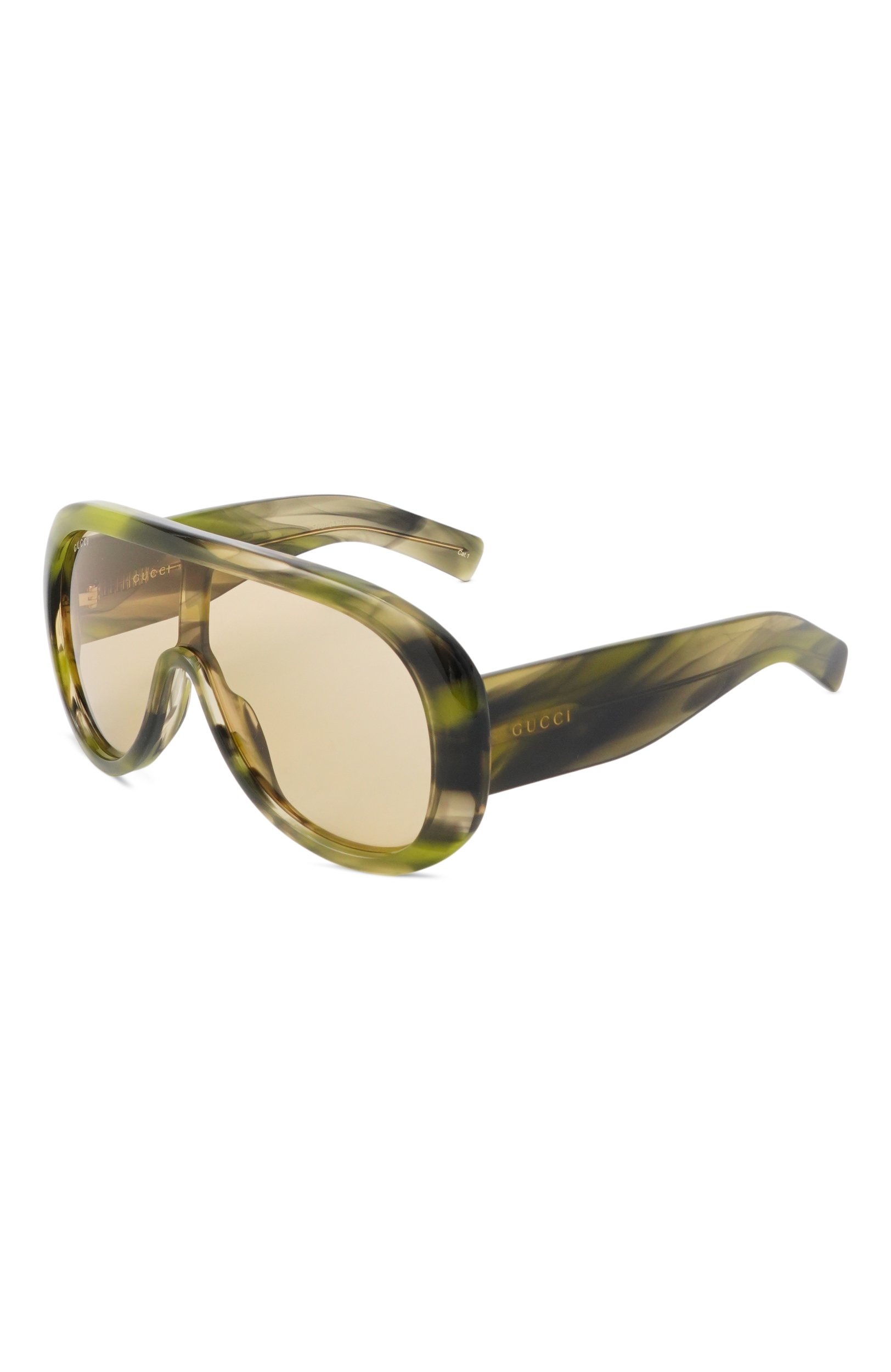 Солнцезащитные очки GUCCI зеленого цвета по цене 62100 руб., арт. GG2164S 006, фото 1 Солнцезащитные очки GUCCI, арт. GG2164S 006, фото 1