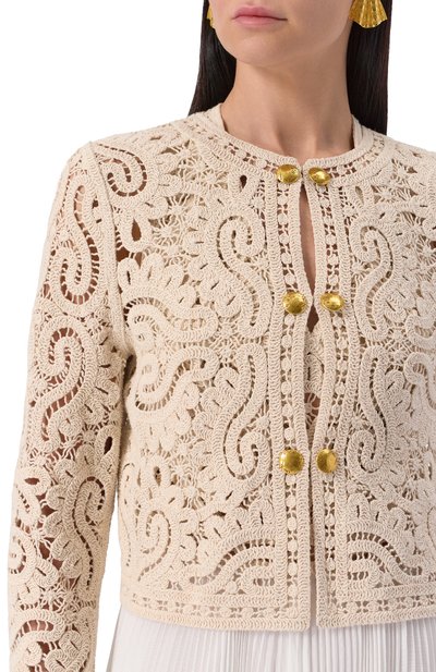 Хлопковый кардиган TWINSET, арт. 251TS3033, фото 5