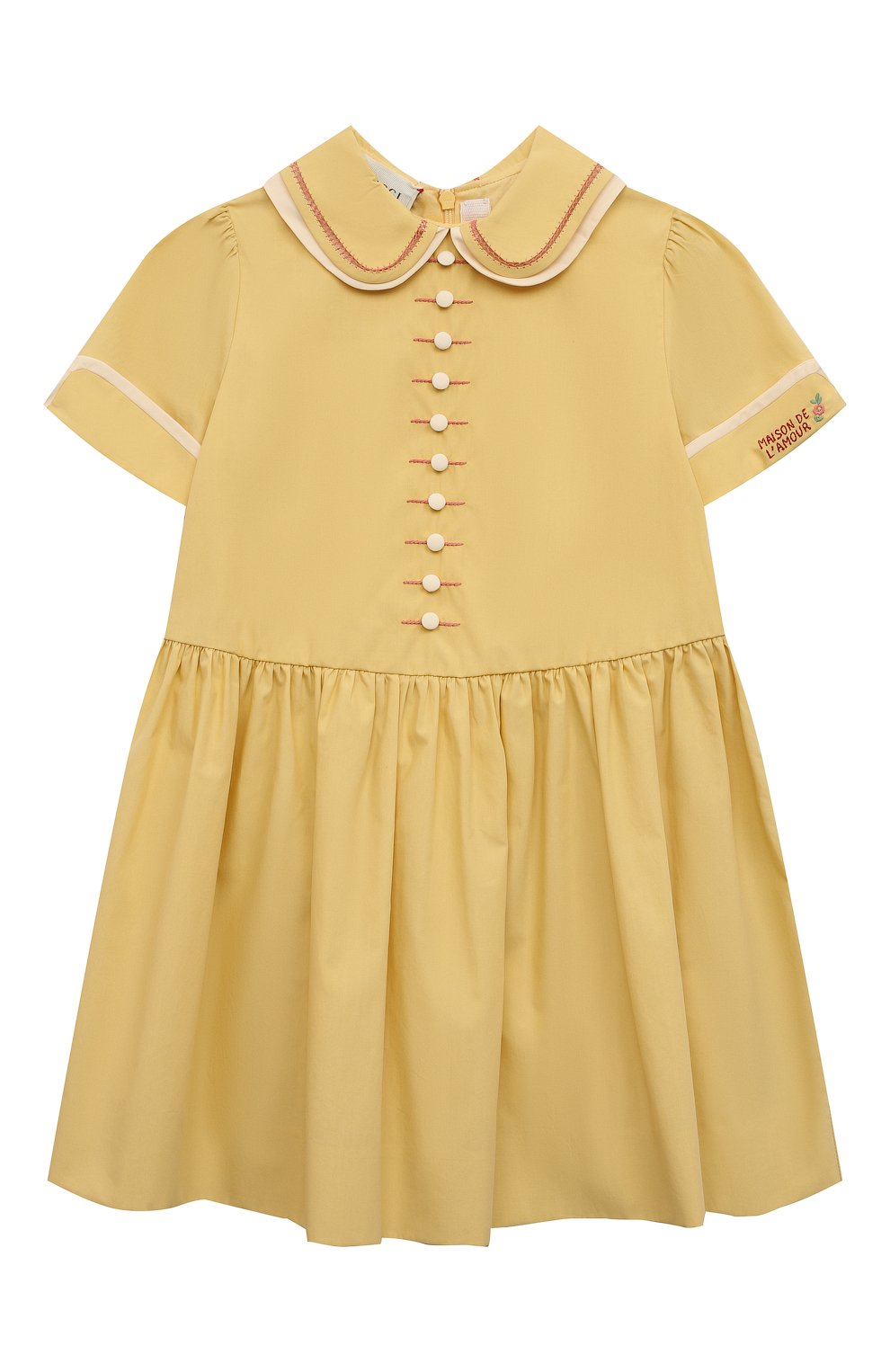 Хлопковое платье GUCCI, арт. 615237 ZAEFE, фото 1