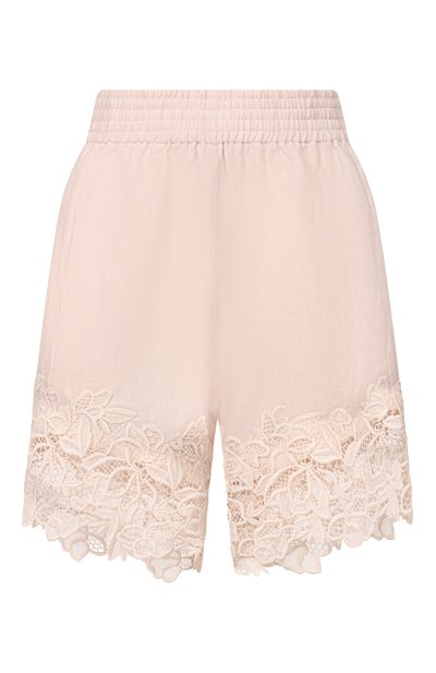 Женские льняные шорты ERMANNO SCERVINO, арт. D484P610GQI