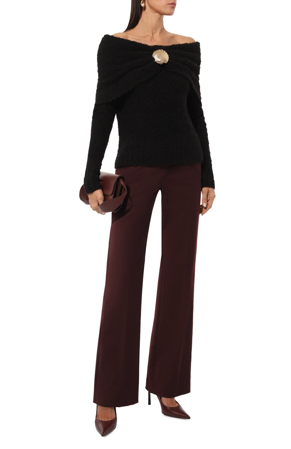 Шерстяной пуловер GIUSEPPE DI MORABITO, арт. 03FWKNT330 03380, фото 2