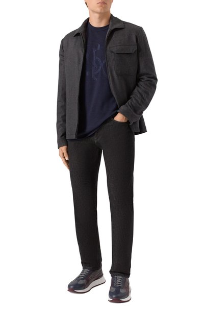 Шерстяная футболка STEFANO RICCI, арт. MNH5304600/WPA02T, фото 2