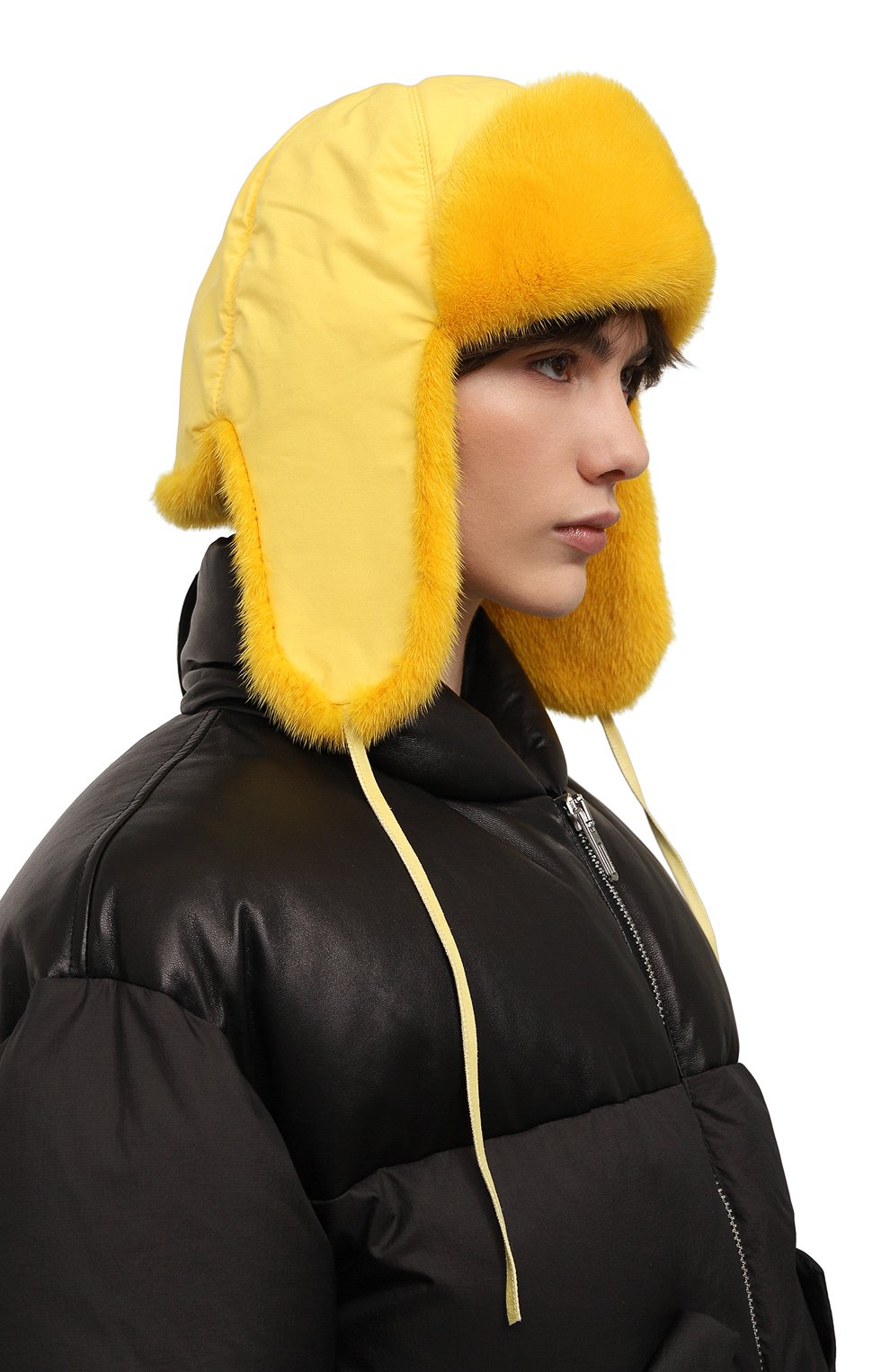 Шапка-ушанка дарья с мехом норки FURLAND, арт. 0194810010066600068, фото 2