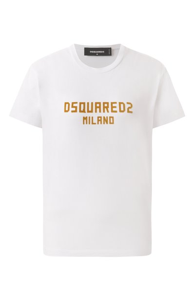 Женская хлопковая футболка DSQUARED2, арт. S75GD0471/D20020