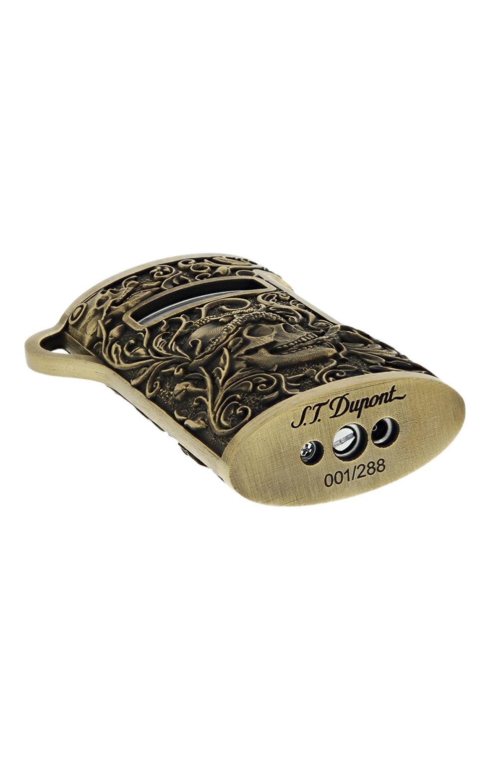 Зажигалка skull & snake premium S.T. DUPONT бронзового цвета по цене 187000 руб., арт. 20798, фото 3 Зажигалка skull & snake premium S.T. DUPONT, арт. 20798, фото 3