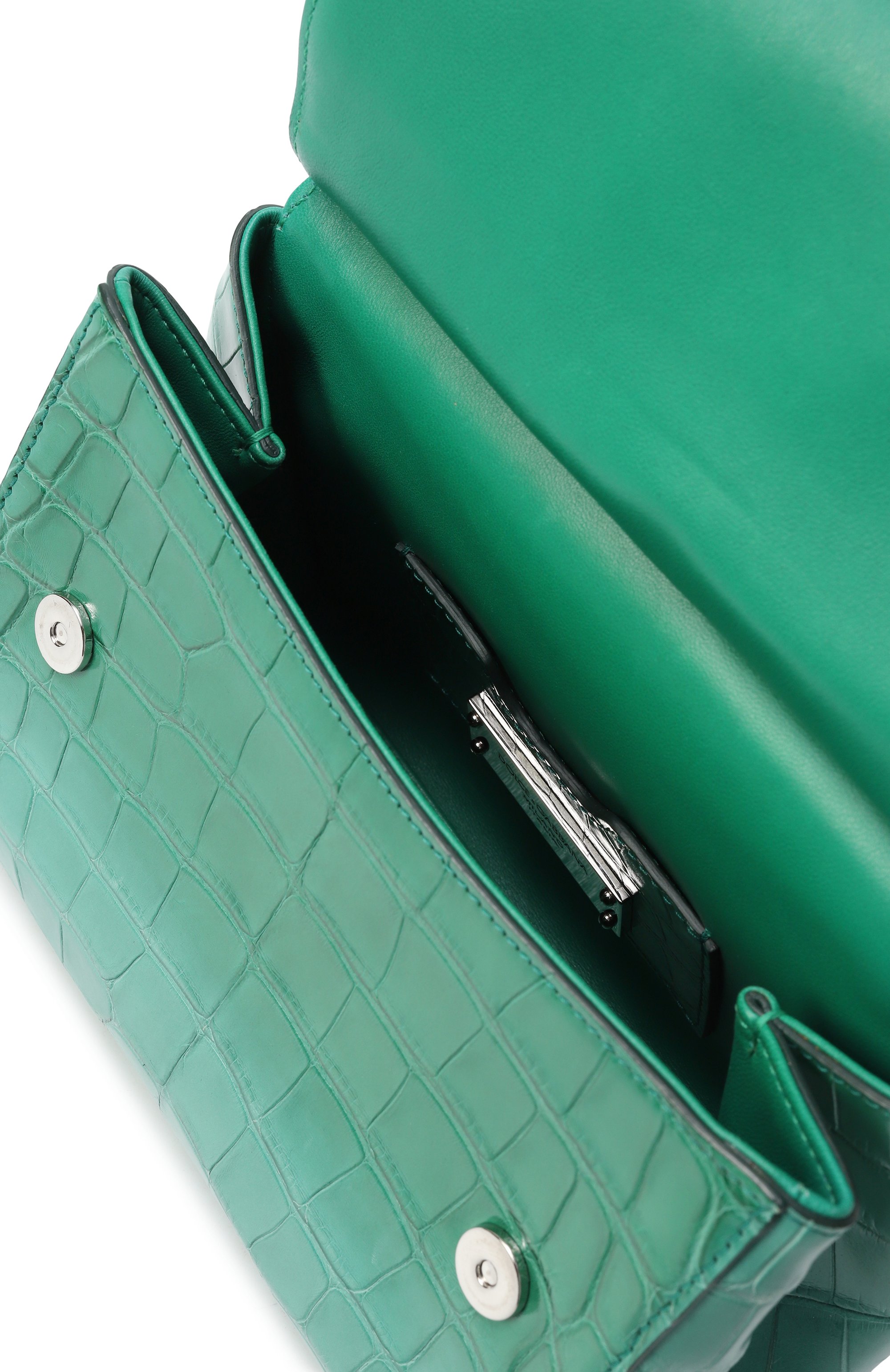 Сумка sicily small из кожи аллигатора DOLCE & GABBANA, арт. BB6003/B2DG6/AMIS, фото 5