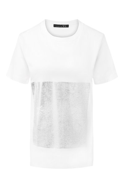 Женская хлопковая футболка YOHJI YAMAMOTO, арт. YZ-K73-049