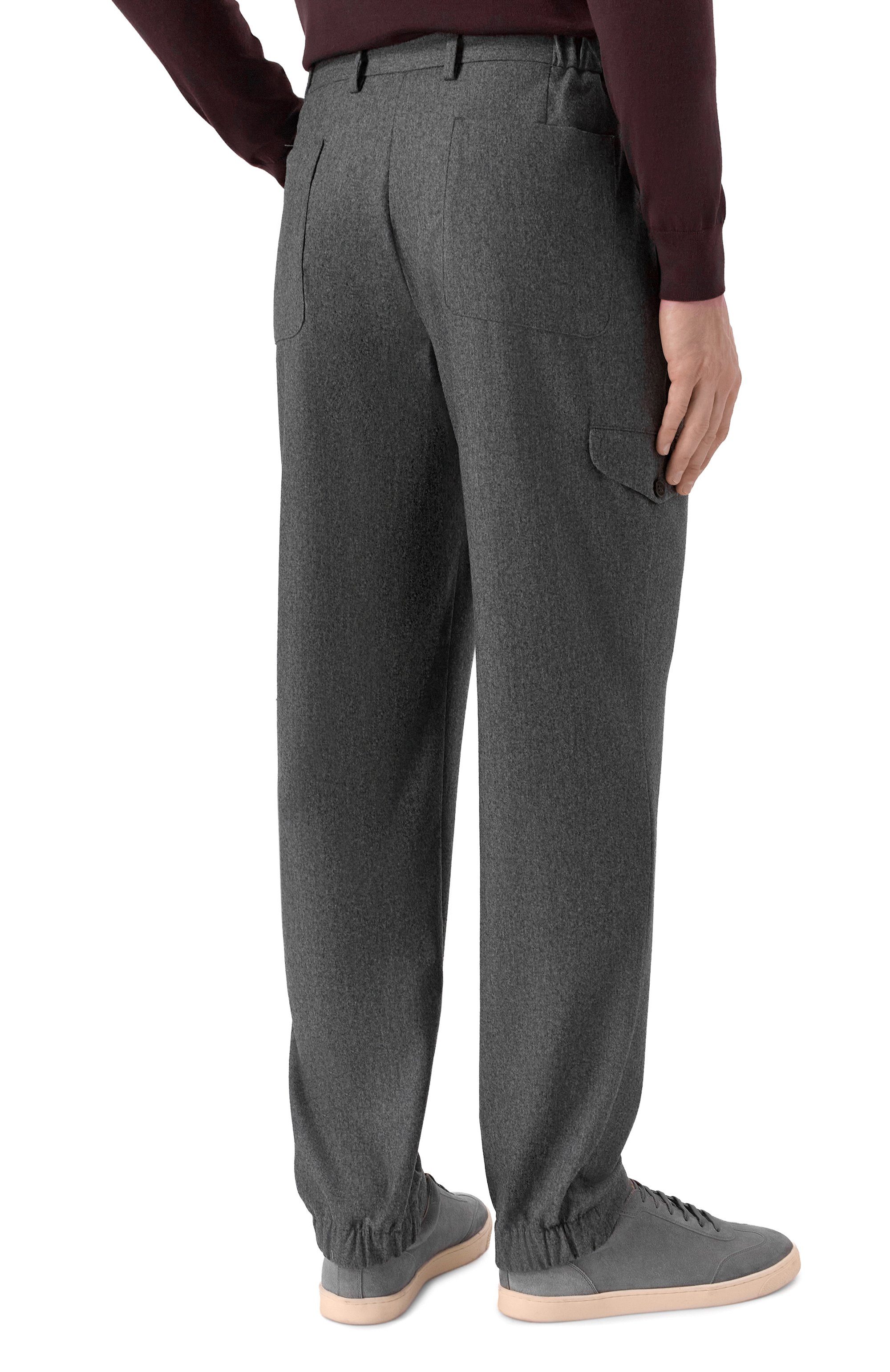 Шерстяные джоггеры MVST, арт. 3MPG/7617, фото 4