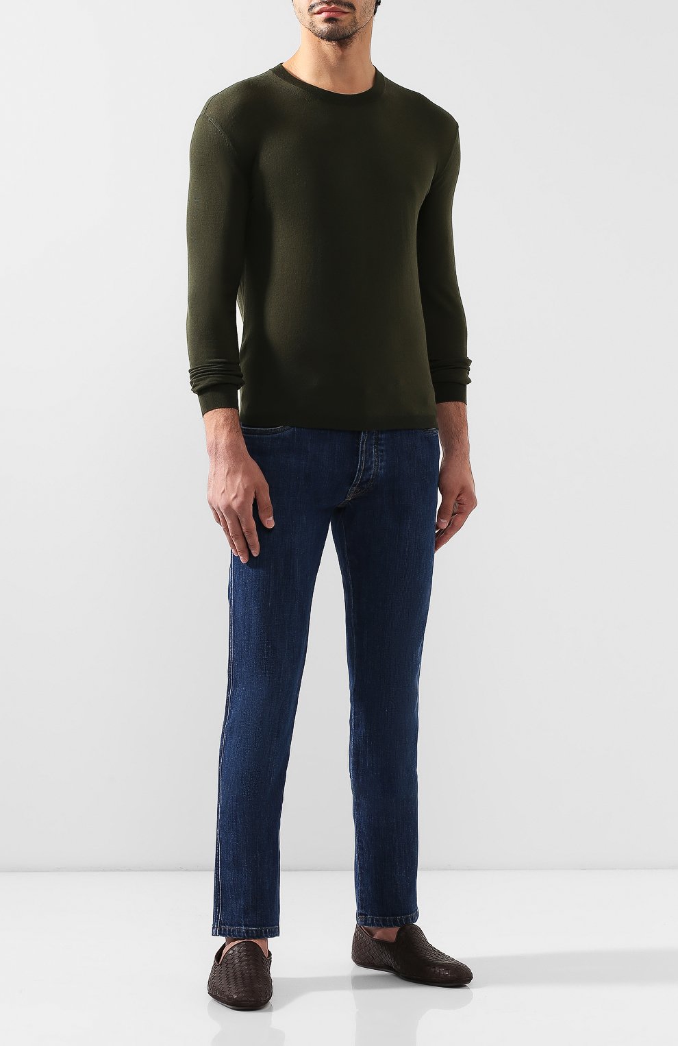 Кожаные лоферы BOTTEGA VENETA, арт. 324658/V0AH0, фото 2