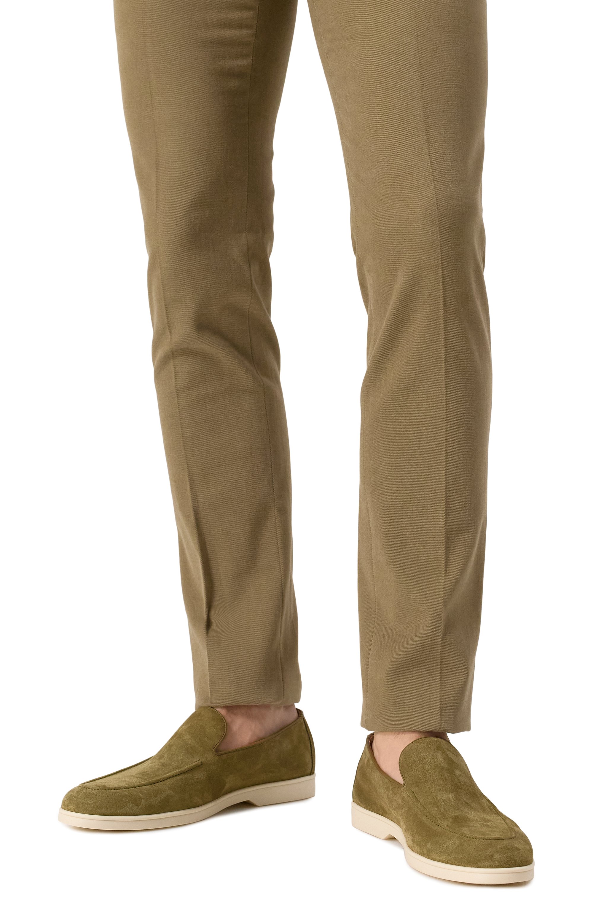 Замшевые лоферы DOUCAL'S, арт. DU3413NWMAUY009G, фото 3