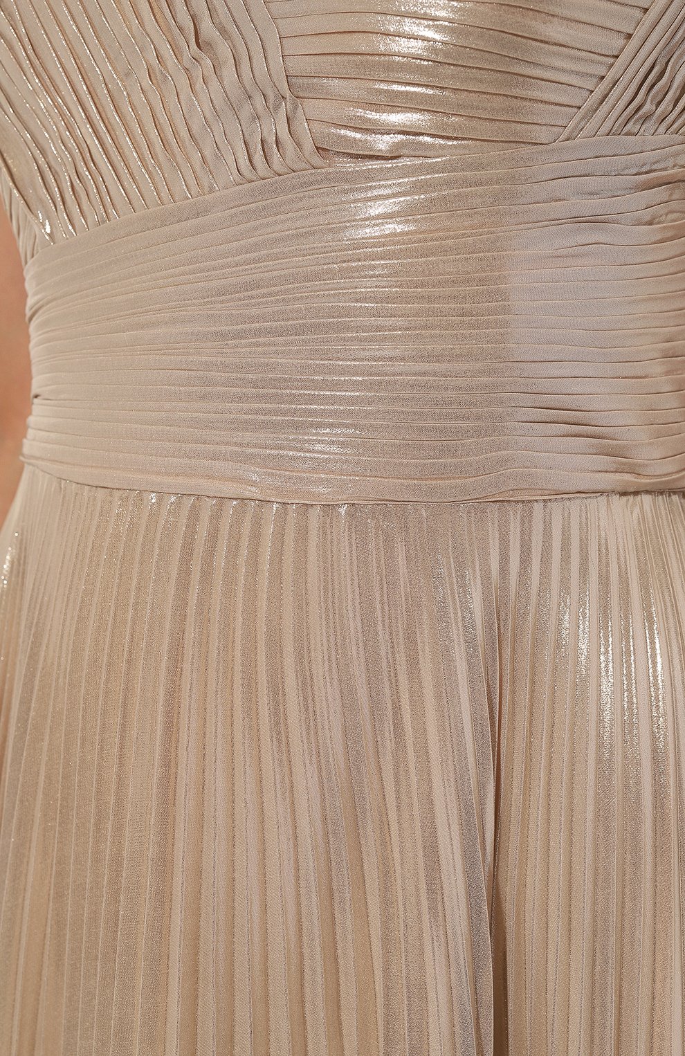 Платье из шелка и вискозы SPERANZA COUTURE золотого цвета по цене 324000 руб., арт. SC027, фото 5 Платье из шелка и вискозы SPERANZA COUTURE, арт. SC027, фото 5