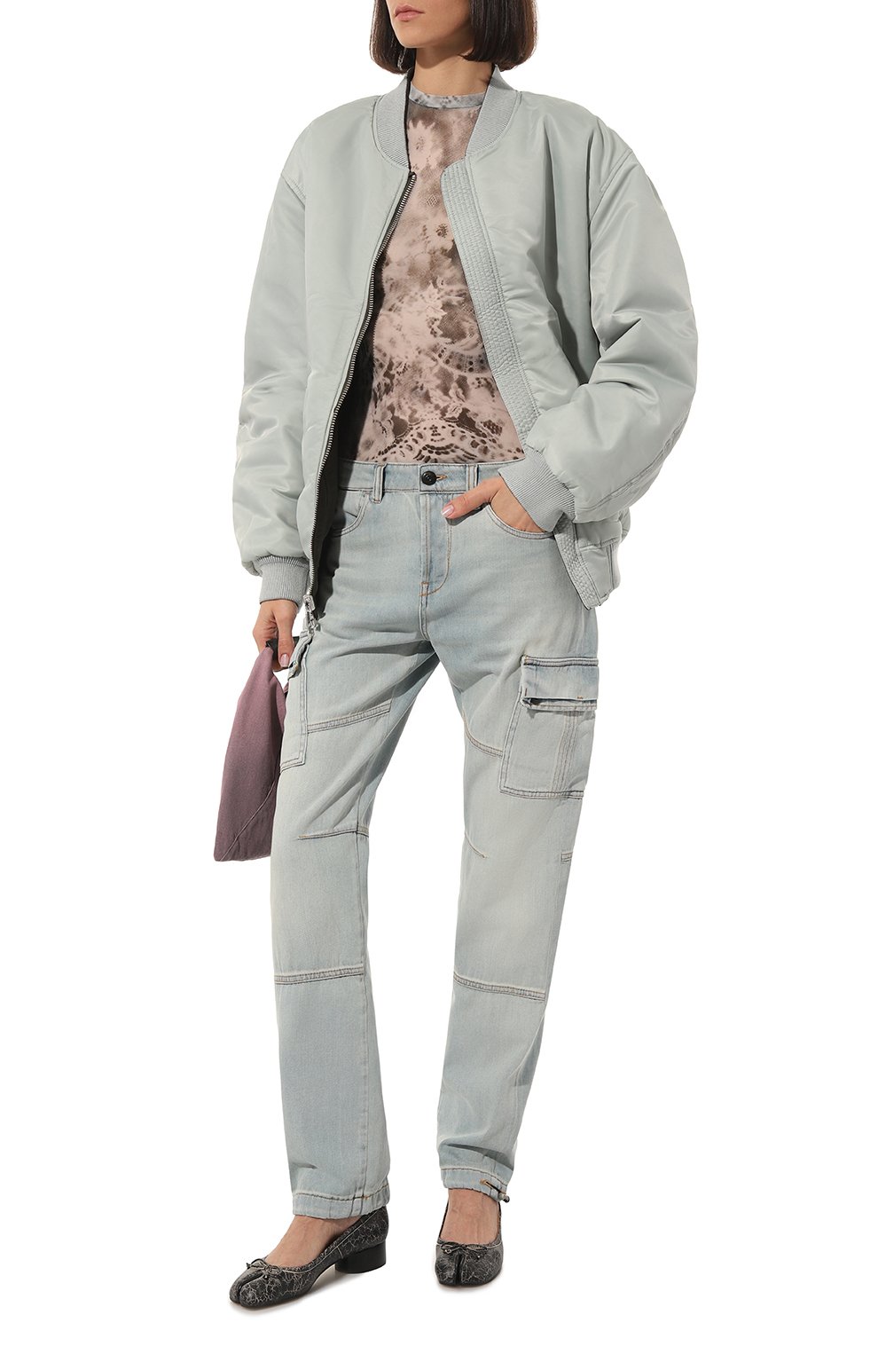 Топ MSGM черно-белого цвета по цене 23300 руб., арт. 3442MDM10/237352, фото 2 Топ MSGM, арт. 3442MDM10/237352, фото 2