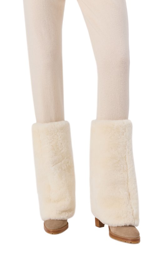 Замшевые сапоги Yves Salomon 26WAC610XXMLCV Серый  26WAC610XXMLCV Фото 2