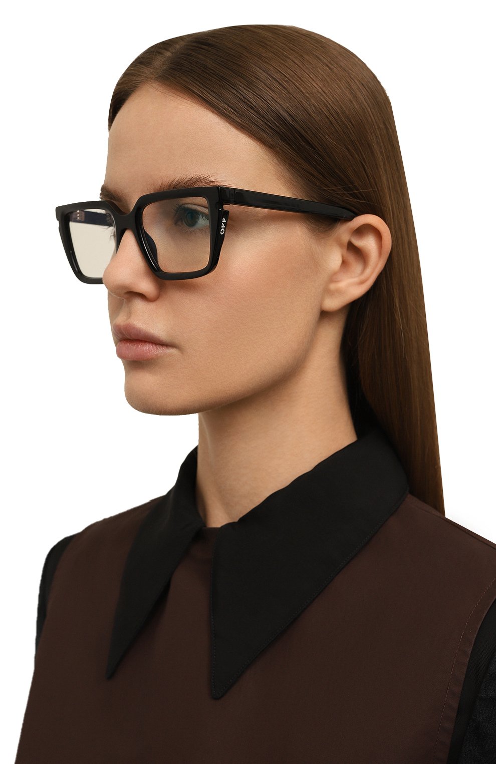 Оправа OFF-WHITE черного цвета по цене 37050 руб., арт. 0ERJ052/1000, фото 2 Оправа OFF-WHITE, арт. 0ERJ052/1000, фото 2