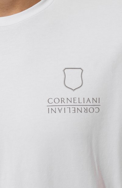 Хлопковая футболка CORNELIANI, арт. 94G586-9425042, фото 5