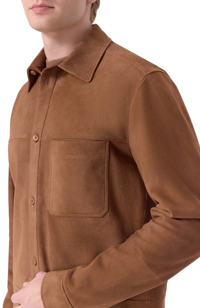 Замшевая куртка-рубашка STEFANO RICCI, арт. M7J5100281/SUESN4, фото 5