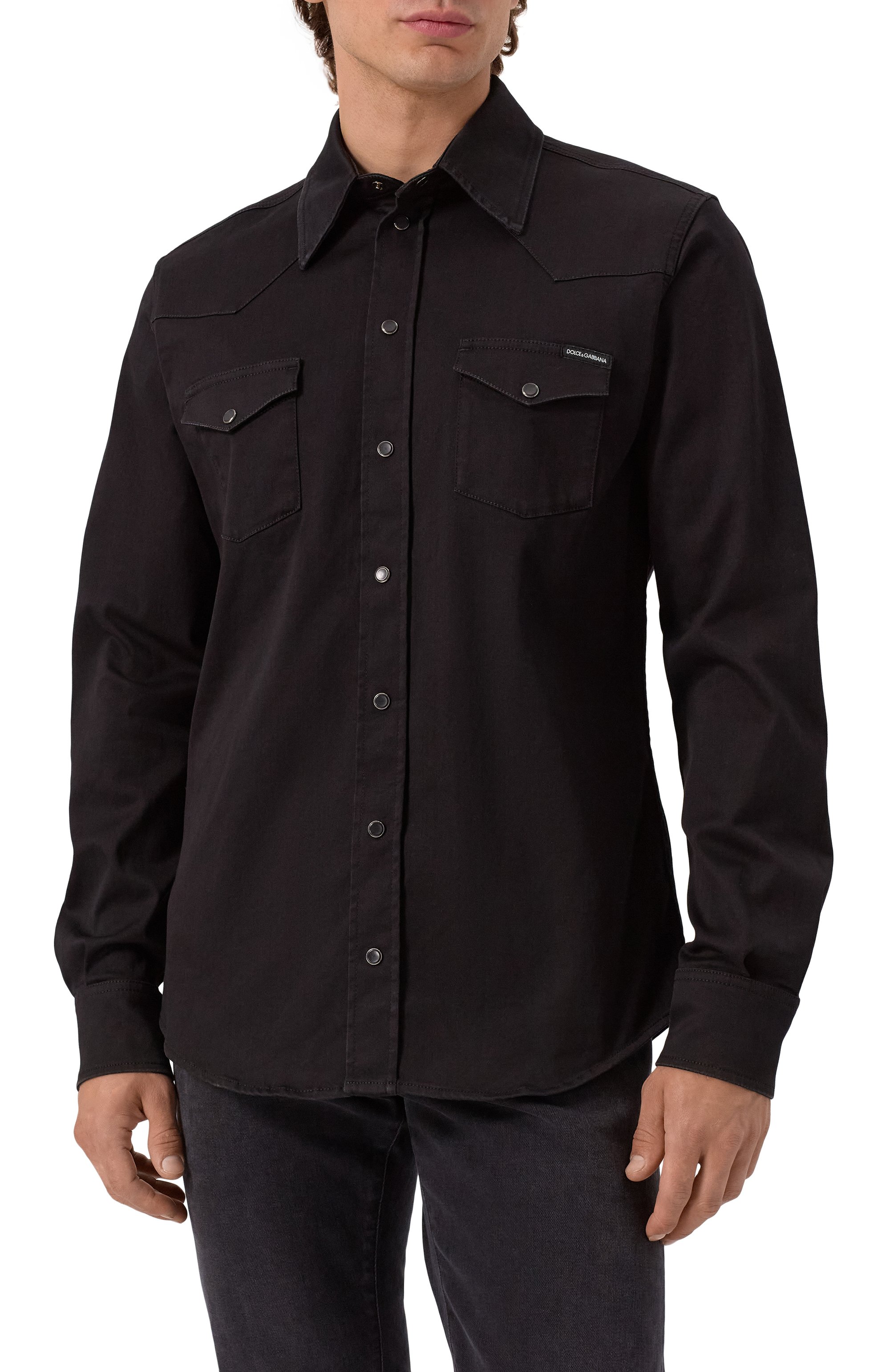 Джинсовая рубашка DOLCE & GABBANA, арт. G5JC8D/G8GW6, фото 3