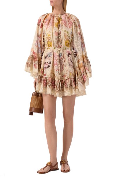 Хлопковое платье ZIMMERMANN, арт. 6499DRS263, фото 2