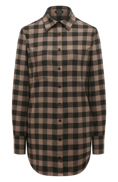 Женская хлопковая рубашка KITON, арт. D52445H08298