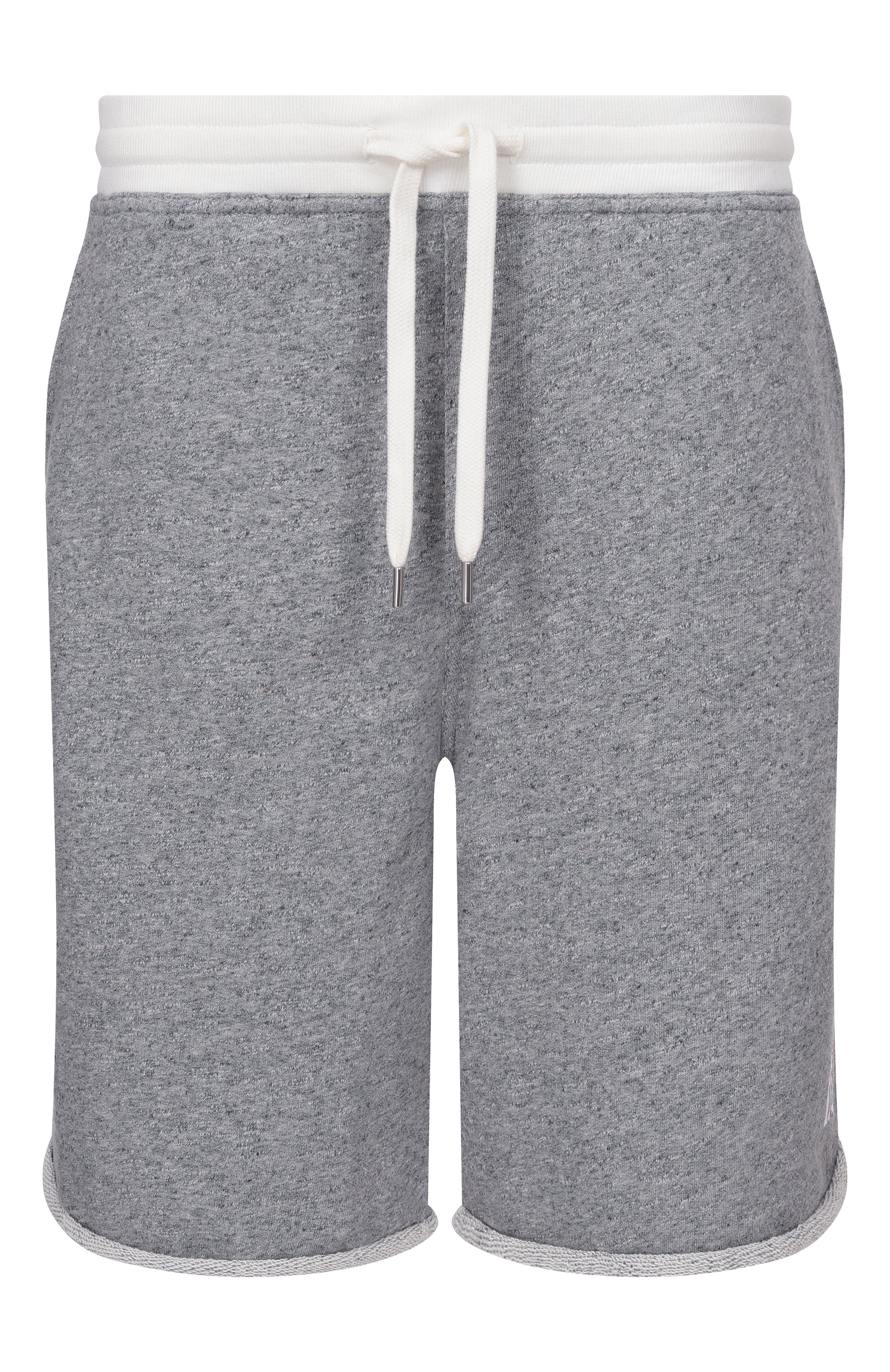 Шорты из хлопка и льна BRUNELLO CUCINELLI серого цвета по цене 123000 руб., арт. MR8313375G, фото 1 Шорты из хлопка и льна BRUNELLO CUCINELLI, арт. MR8313375G, фото 1