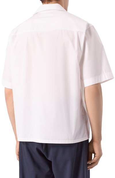 Хлопковая рубашка MARNI, арт. CUMU0213P8/USCT88, фото 4