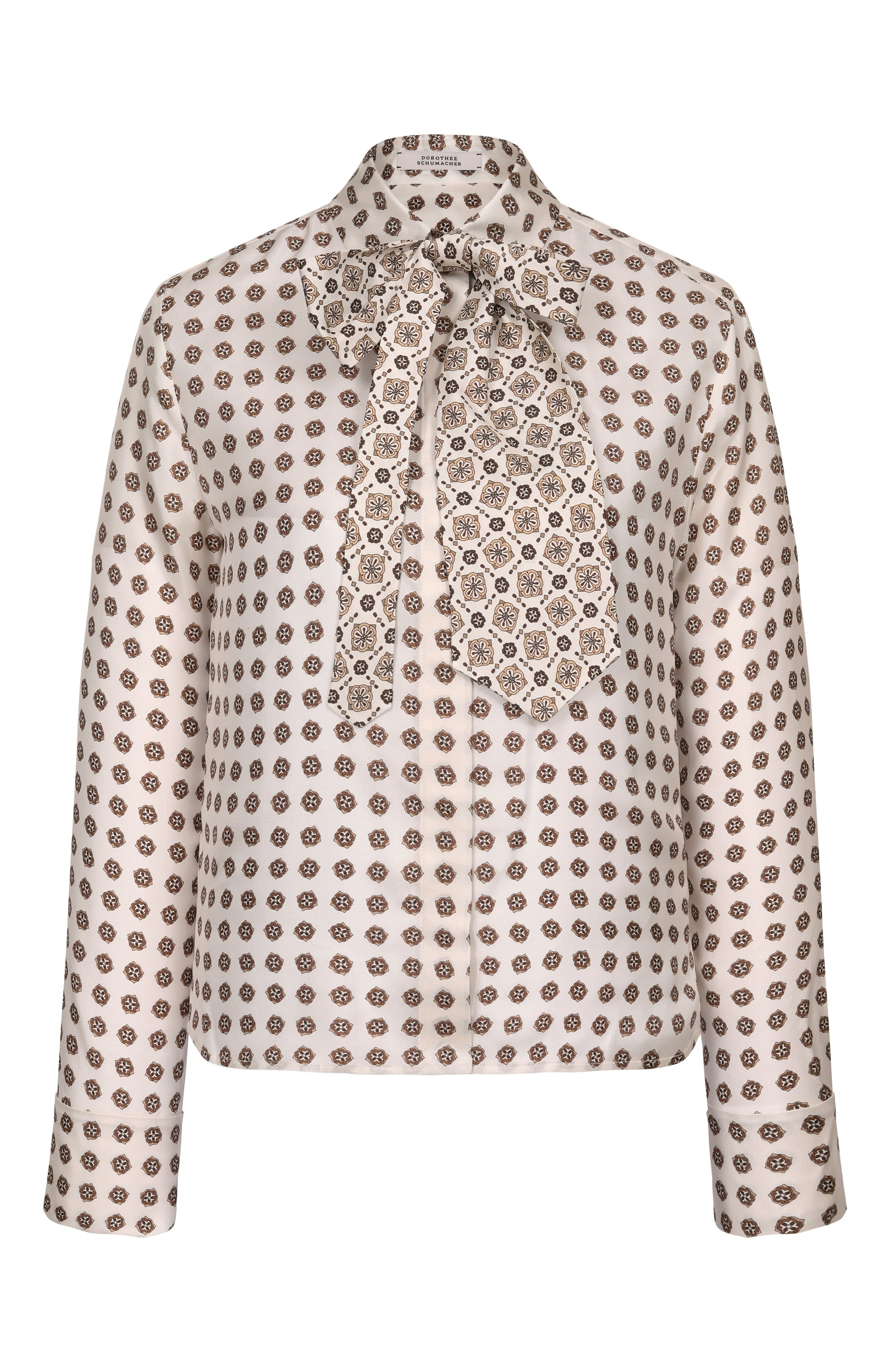 Шелковая рубашка DOROTHEE SCHUMACHER, арт. 349206, фото 1