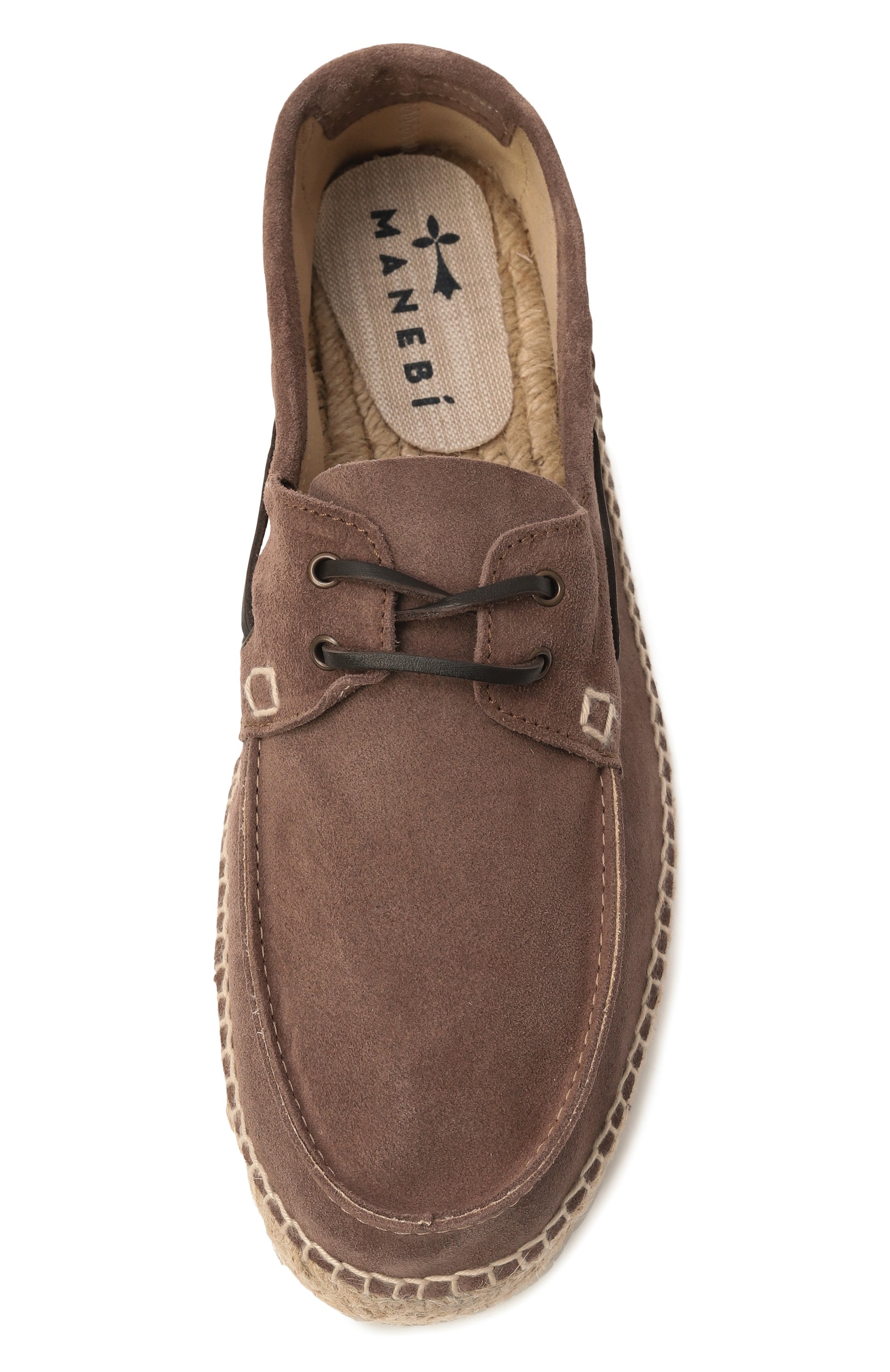 Замшевые топсайдеры hamptons MANEBI коричневого цвета по цене 18500 руб., арт. M 2.9 K0, фото 6 Замшевые топсайдеры hamptons MANEBI, арт. M 2.9 K0, фото 6