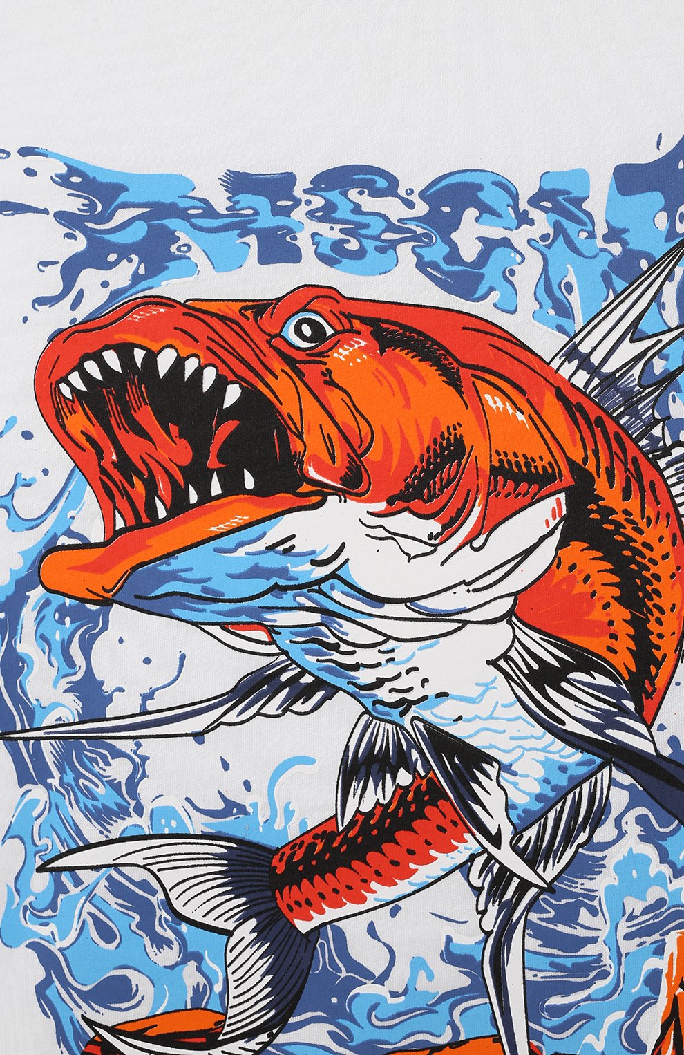 Хлопковая футболка MSGM KIDS, арт. MS029530, фото 3