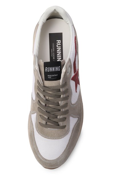 Комбинированные кроссовки running sole GOLDEN GOOSE DELUXE BRAND, арт. GMF00126.F008131, фото 5