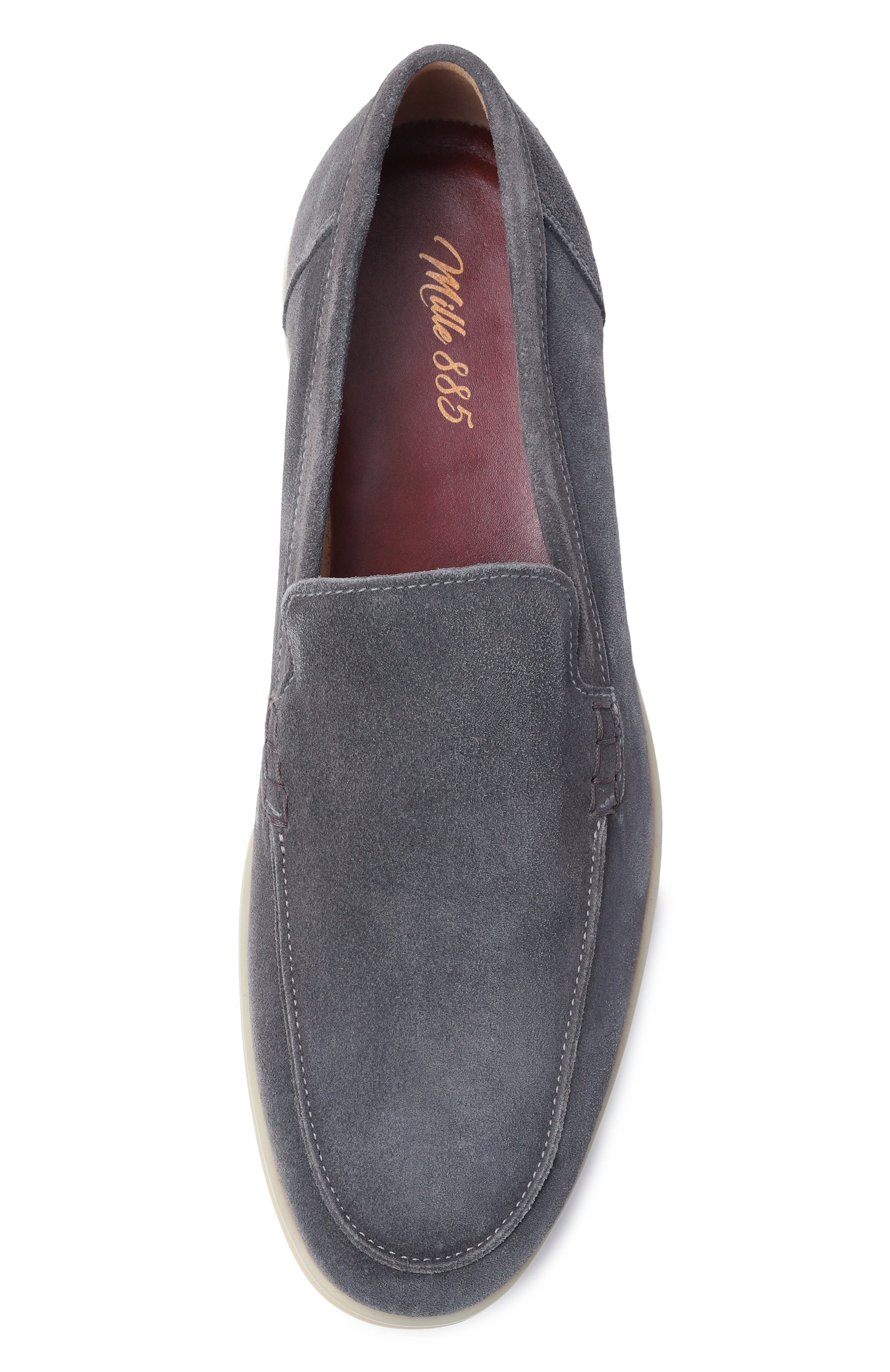 Замшевые лоферы glasgow MILLE 885, арт. GLASG0W/VEL0UR, фото 5