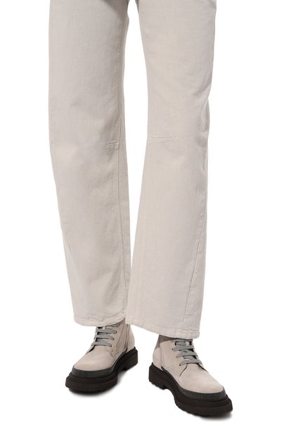 Замшевые ботинки BRUNELLO CUCINELLI, арт. MZSFG2767P, фото 3