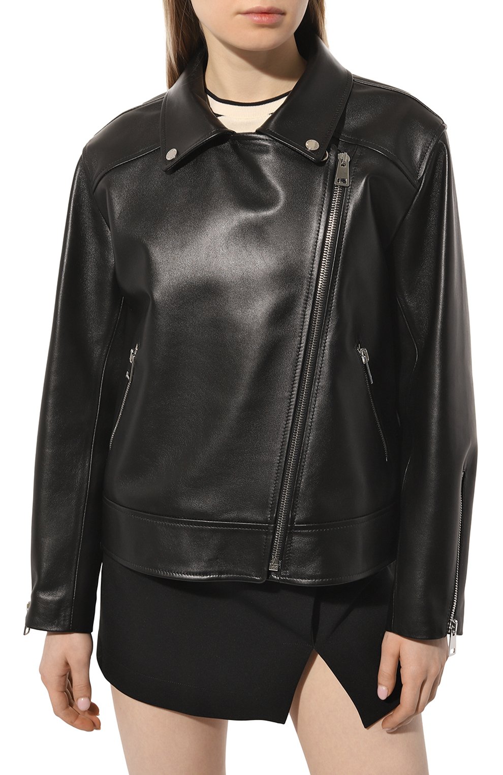 Кожаная куртка MASLOV, арт. SMW97, фото 3