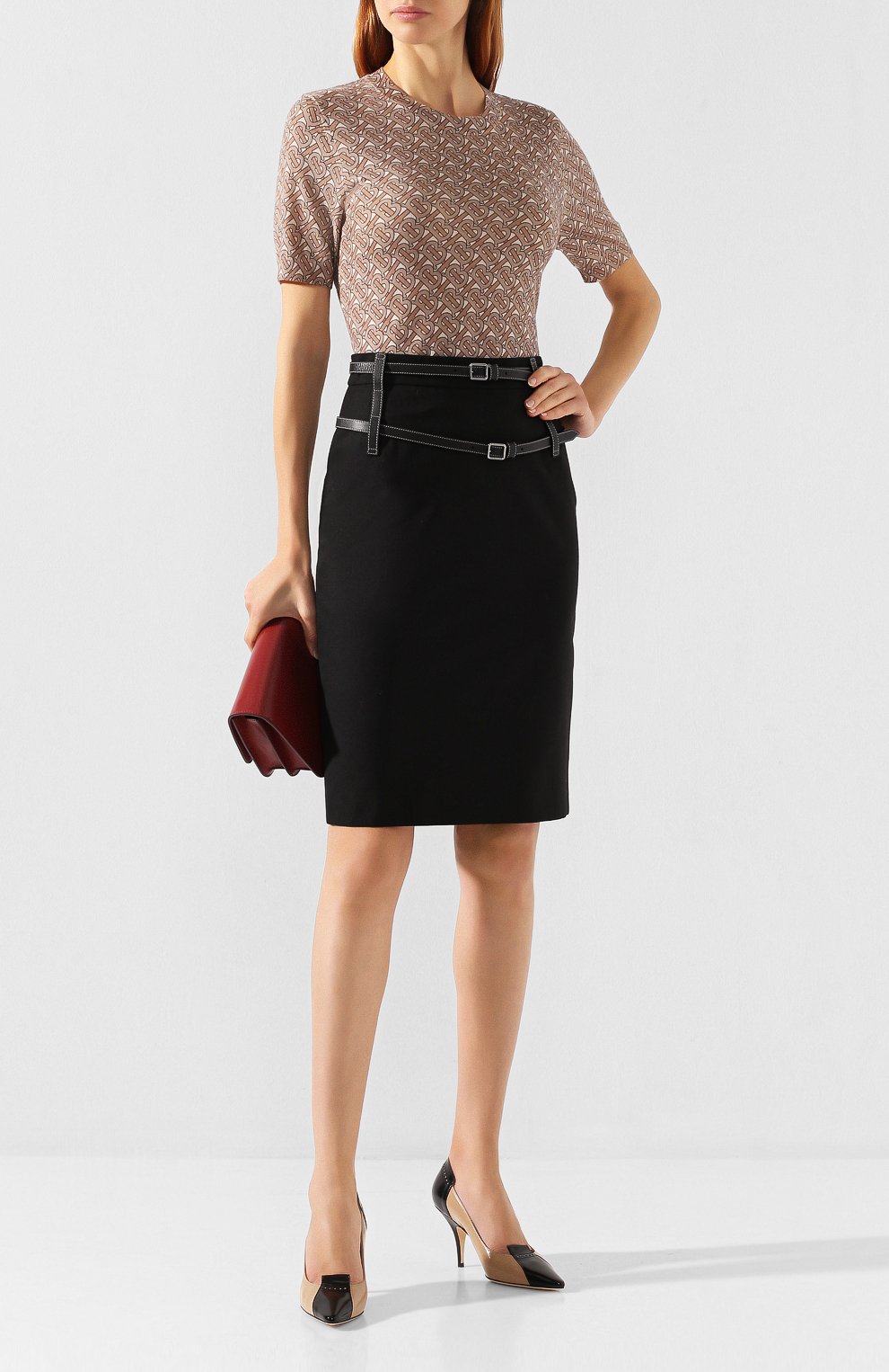 Пуловер с короткими рукавами BURBERRY, арт. 8016908, фото 2