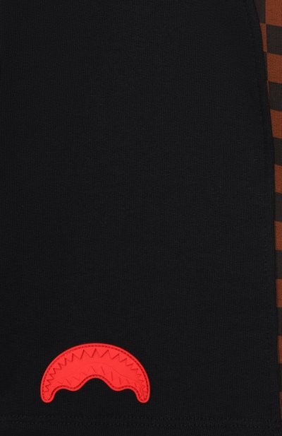 Хлопковые шорты SPRAYGROUND черного цвета по цене 15200 руб., арт. SPY1426EBLK, фото 3 Хлопковые шорты SPRAYGROUND, арт. SPY1426EBLK, фото 3