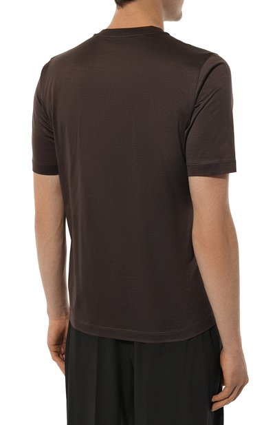 Хлопковая футболка ZILLI, арт. TSR001M0110VLIST0M, фото 4