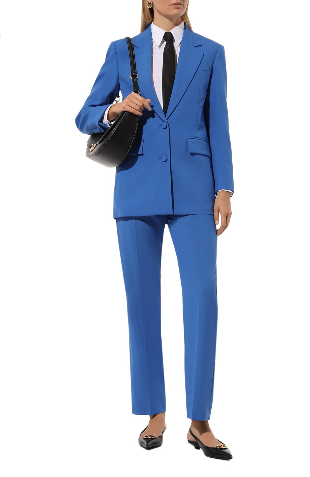 Шерстяные брюки VALENTINO, арт. 5B3RB5V074B, фото 2