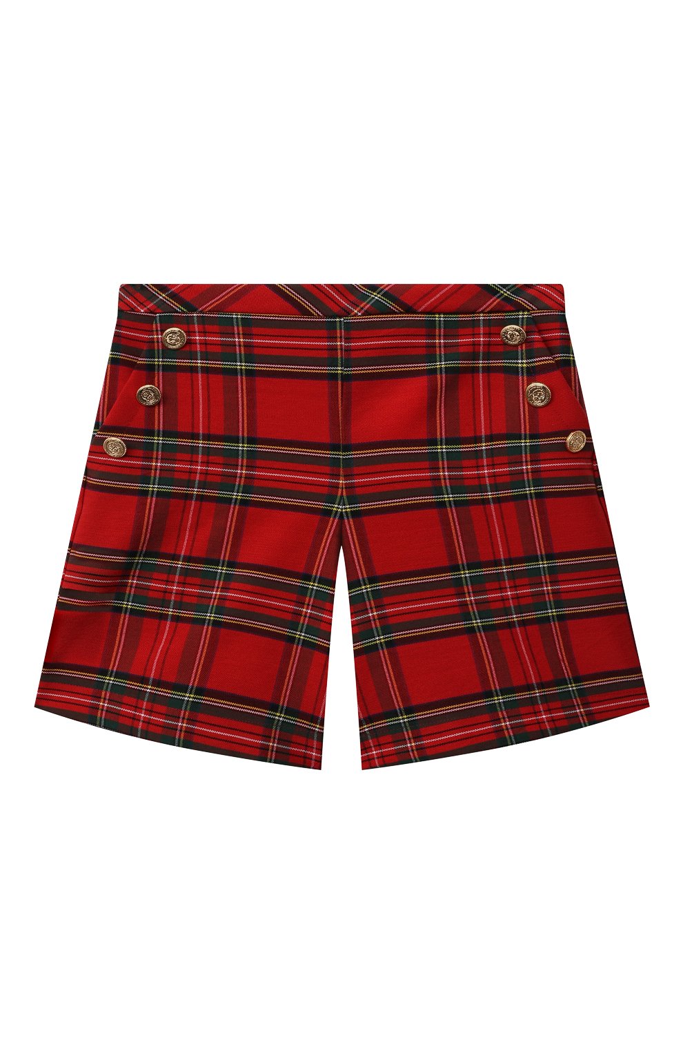 Шорты ALETTA красного цвета по цене 12950 руб., арт. A210560-24Q/9A-16A, фото 1 Шорты ALETTA, арт. A210560-24Q/9A-16A, фото 1