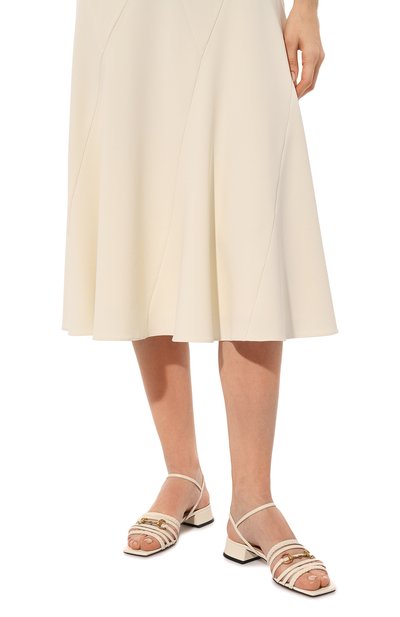 Кожаные босоножки GUCCI, арт. 645405 C9D00, фото 3