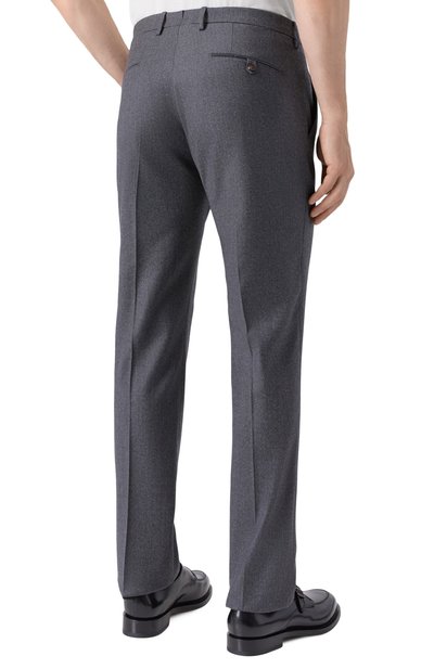 Брюки из шерсти и кашемира ANDREA CAMPAGNA темно-серого цвета по цене 66000 руб., арт. SC/1 ALC/ZG1202X, фото 4 Брюки из шерсти и кашемира ANDREA CAMPAGNA, арт. SC/1 ALC/ZG1202X, фото 4