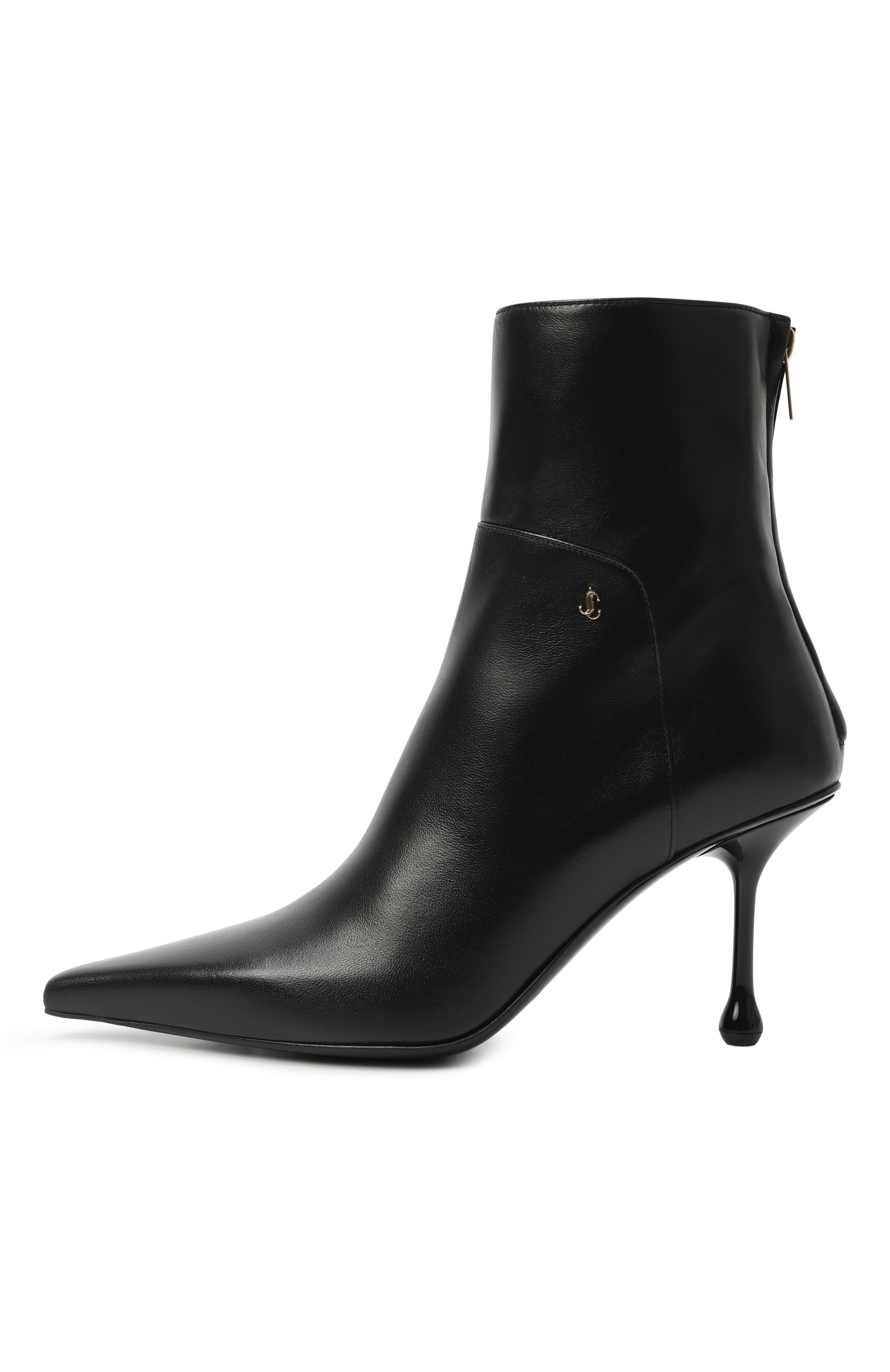 Кожаные ботильоны cycas 80 JIMMY CHOO, арт. CYCASAB80NAP, фото 4