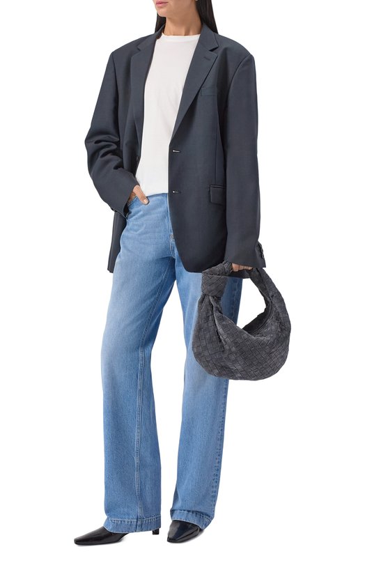 Сумка Jodie Teen Bottega Veneta 690225/V1QE0 Серый  690225/V1QE0 Фото 7