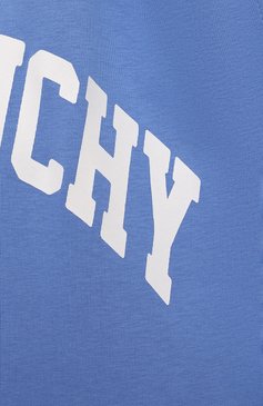 Детские хлопковые джоггеры GIVENCHY голубого цвета, арт. H30124/6A-12A | Фото 3 (Материал сплава: Проставлено; Нос: Не проставлено; Материал внешний: Хлопок; Мальчики Кросс-КТ: Джоггеры-одежда; Ростовка одежда: 12 лет | 152 см, 7 лет | 122 см, 9 лет | 134 см, 5 лет | 110 см)